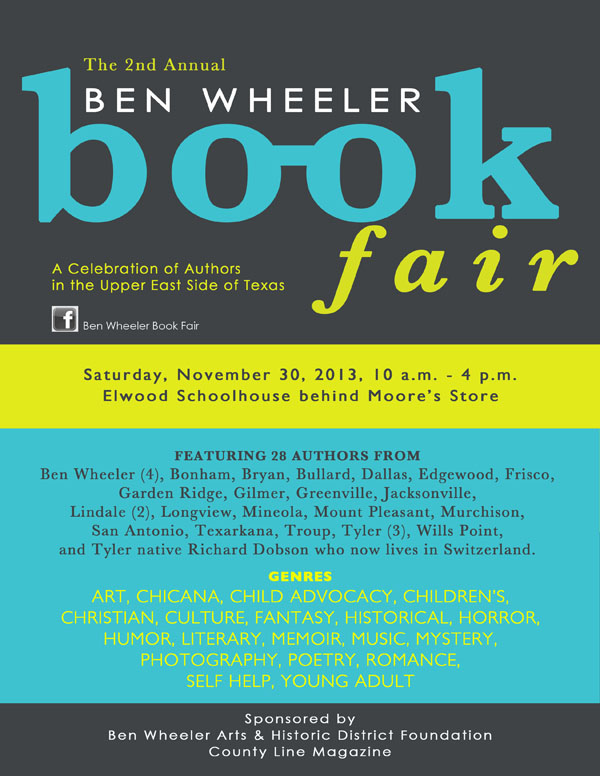 Ben Wheeler Book Fair 2013