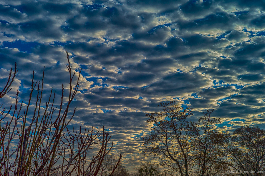 Altocumulus in Morning | Feb 2015-5