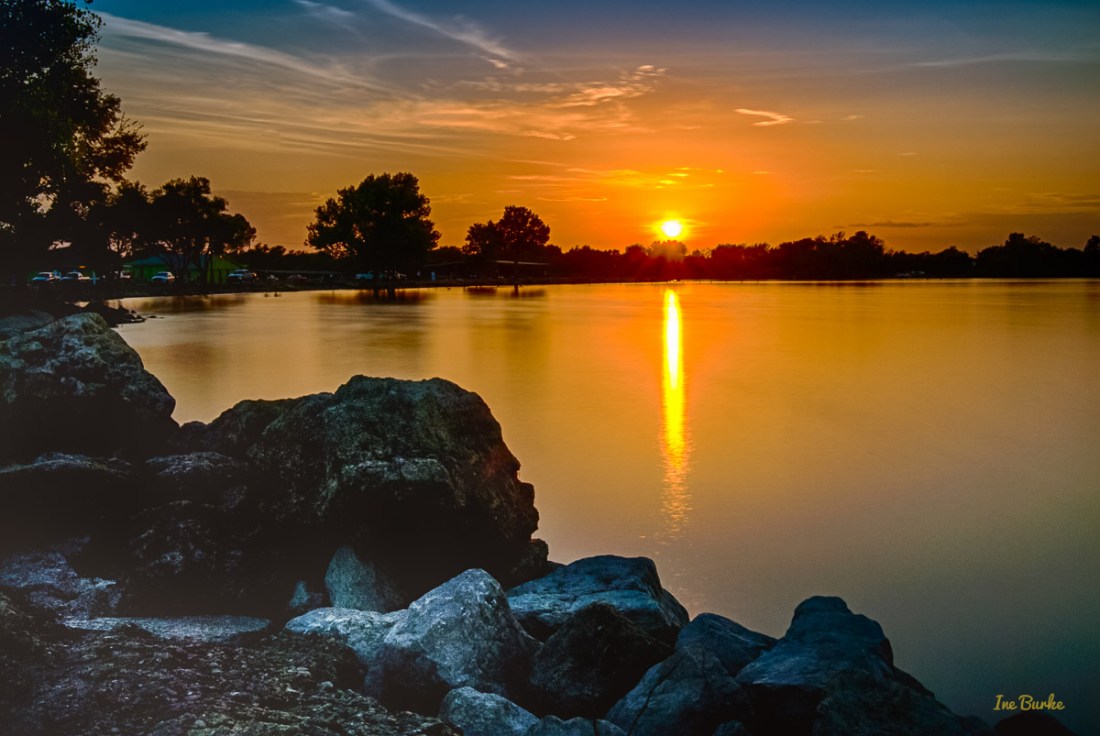 Labor Day Sunset at Lake Tawakoni 1