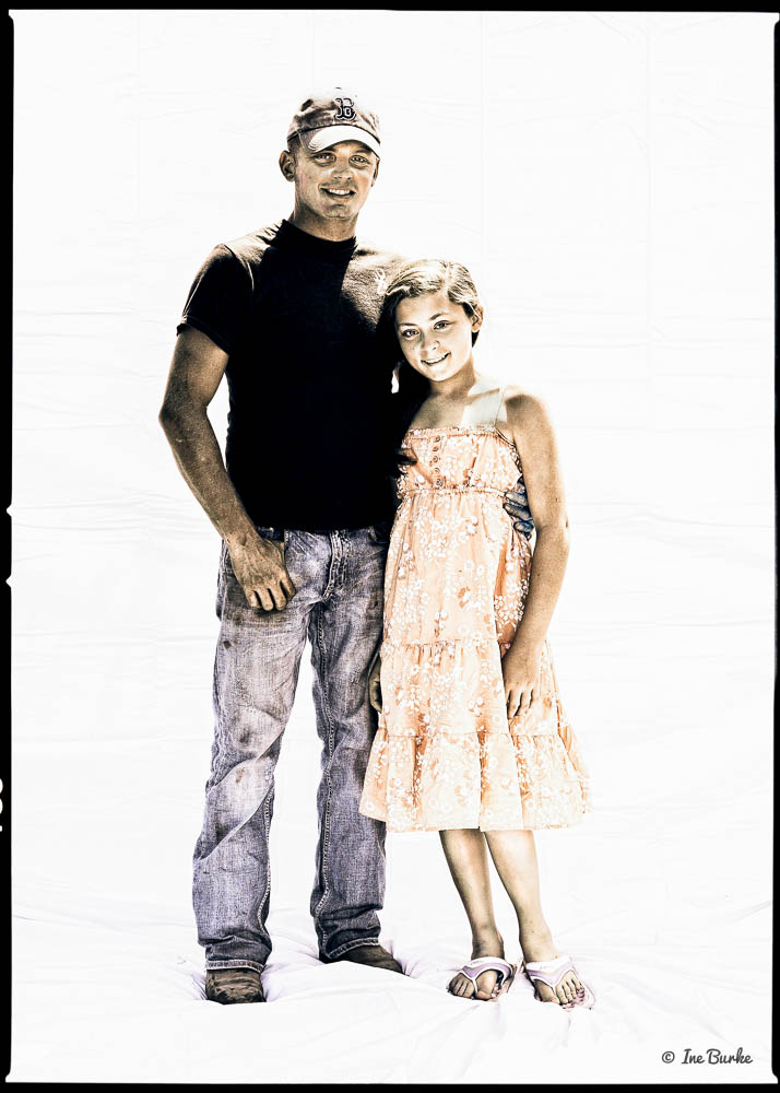 The Tree Guy and daughter